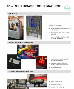 05 – MPH DISASSEMBLY MACHINE